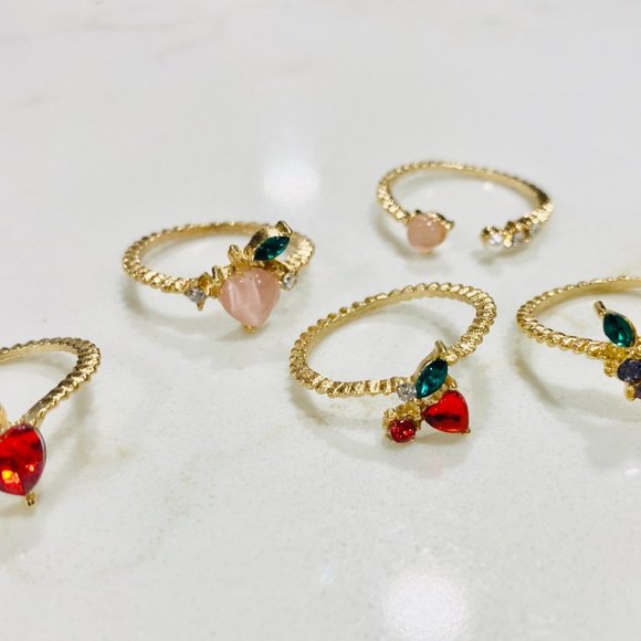 Juicy fruit ring set - Picture 1 of 2